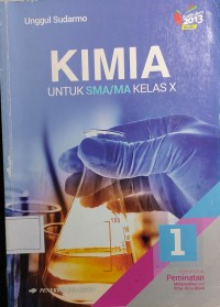 Image of Kimia : untuk sma/ma kelas x