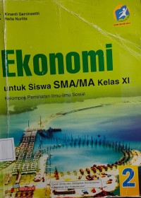 Image of Ekonomi : untuk siswa sma/ma kelas xi kelompok peminatan ilmu - ilmu sosial