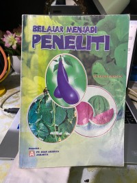 Image of Belajar Menjadi Peneliti